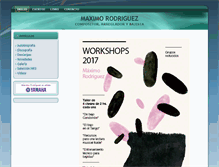 Tablet Screenshot of maximo-rodriguez.com.ar